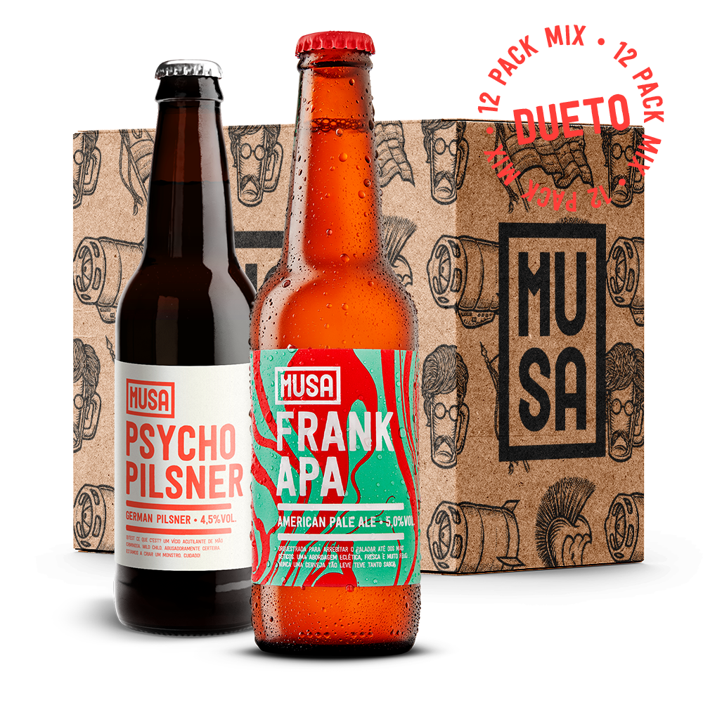 12 Pack Dueto | Frank APA + Psycho Pilsner